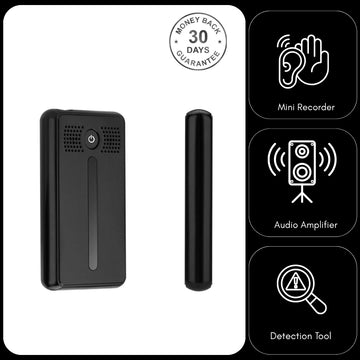 AR02 Wi-Fi Worldwide Live Streaming Audio Recorder Sound Activated Push Notification