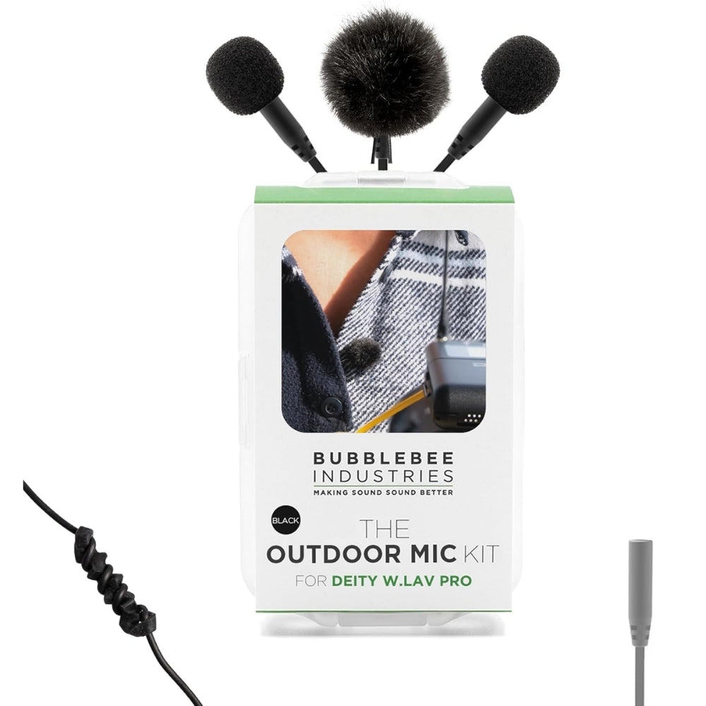 Furry Windshield Microphone Cover for 3mm 6mm 9mm Diameter Lavaliere Lapel Mics