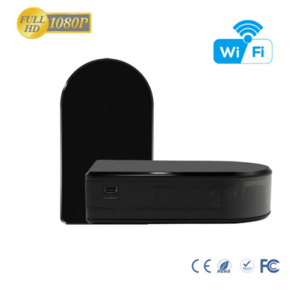 Black Box Battery Wireless Wi-Fi Security Camera 180º Horizontal Pan Night Vision 1080p FHD Video