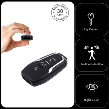 Car Key Remote Camera Full HD 1080p Video Motion Detection Night Vision & Sound Recorder