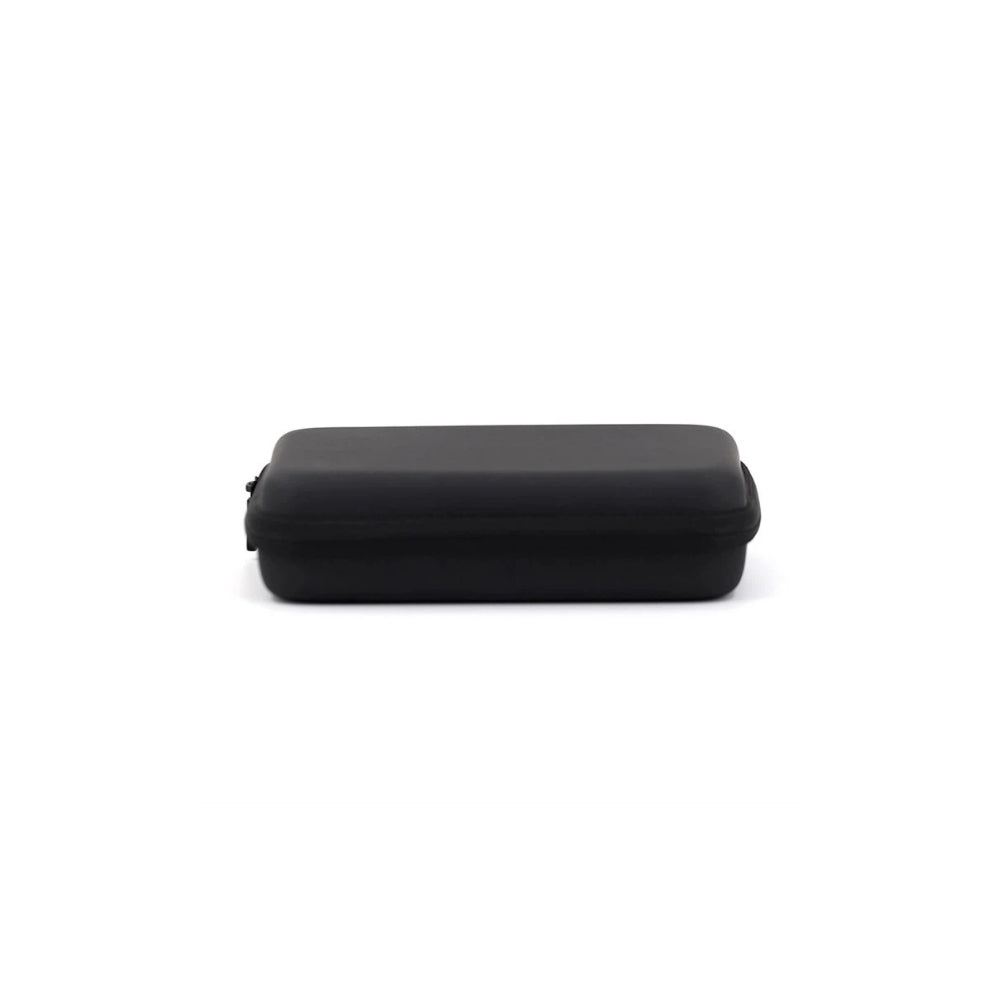 Microphone Protective Case 16cm x 12cm x 6cm Black Hard Shell for Double Ear Hook and Lavaliere Mics