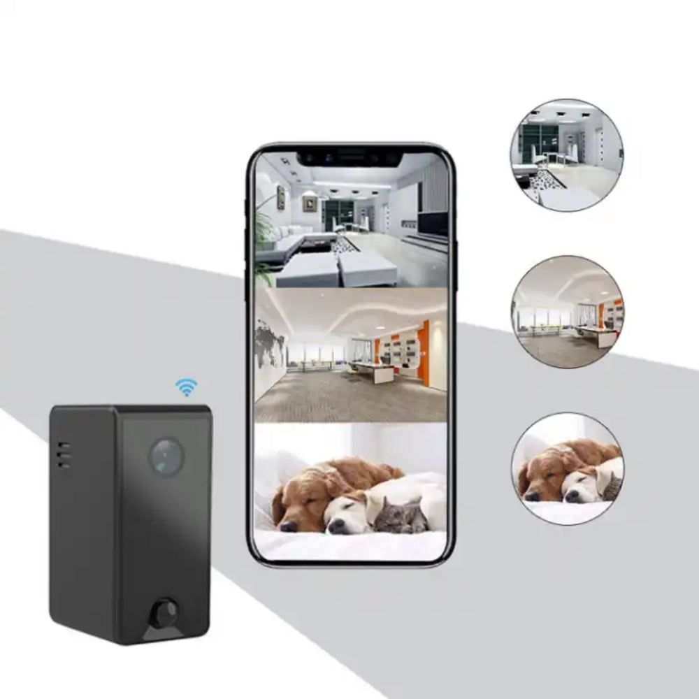 6 Month Battery Security Camera Wireless Wi-Fi Video Recorder 2 Way Audio Night Vision PIR Detection