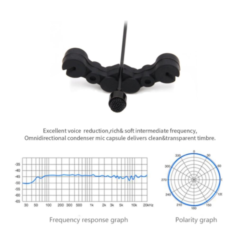 CX220 Violin Microphone XLR 3 Pin Phantom Power for use on PA Amplifier Mixing Desk