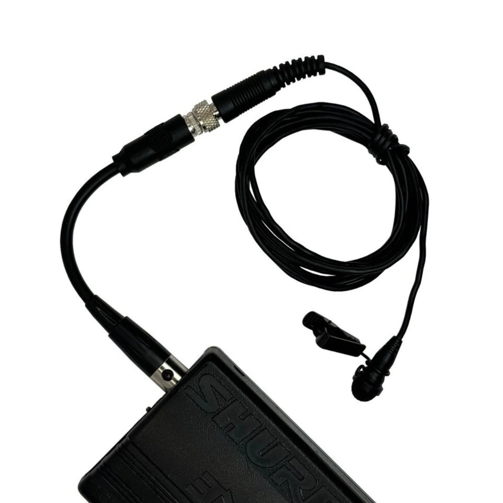 Sennheiser to Shure Microphone Adapter 3.5mm Locking Jack Plug to TA4F 4 Pin Mini XLR Transmitter