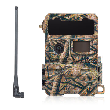 Pro 4G Trail Camera & GPS Tracker 12MP Photo 1080p FHD Live Video Push Notification Alerts