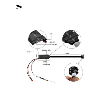 4K Ultra HD Wireless Wi-Fi Camera Module 1080p Video/Audio Recorder on LookCamPro App