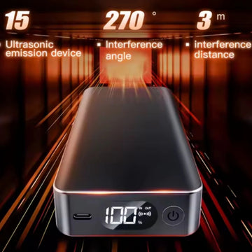 F-50 Anti Recording Microphone Interference Audio Bugs, Voice Recorder, Phone Recording Stop Working