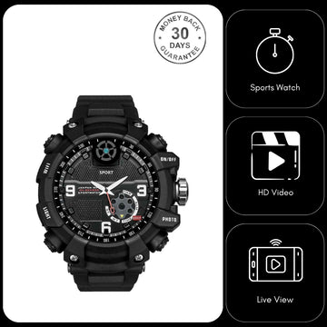 Wi-Fi P2P Sports Wrist Watch Camera App 2.6K HD 32GB Live View Video