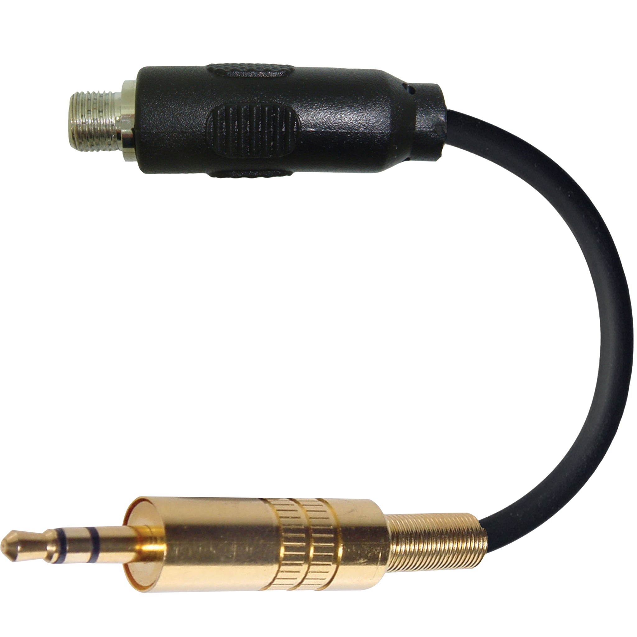 Sennheiser 3.5mm Jack Microphone Adapter to Convert Lavalier Ear-hook Headworn Body Pack Transmitter Mic