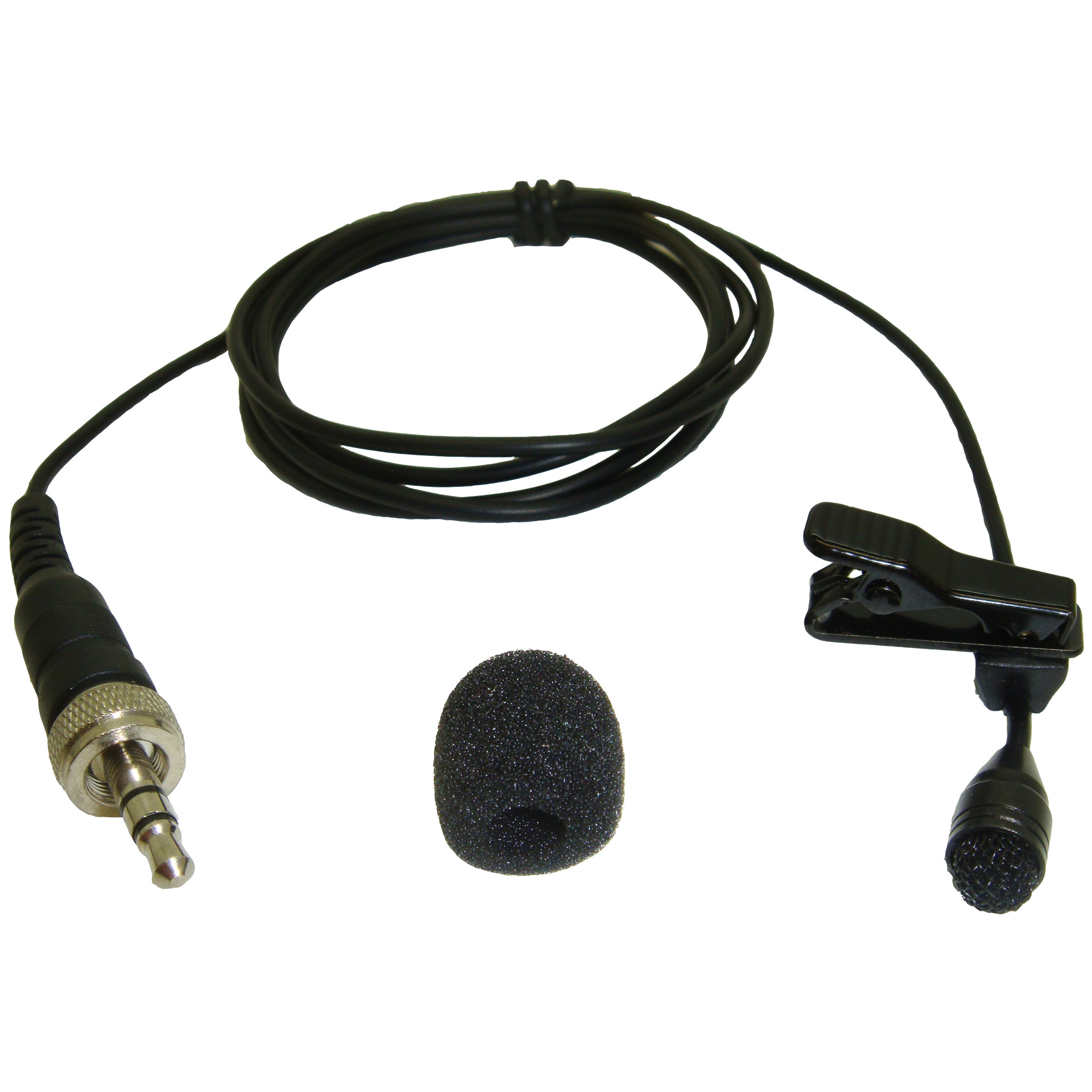 Lavaliere Microphones for Sony UTX WRT Wireless Body Pack Transmitters with 3.5mm Locking Jack Plug