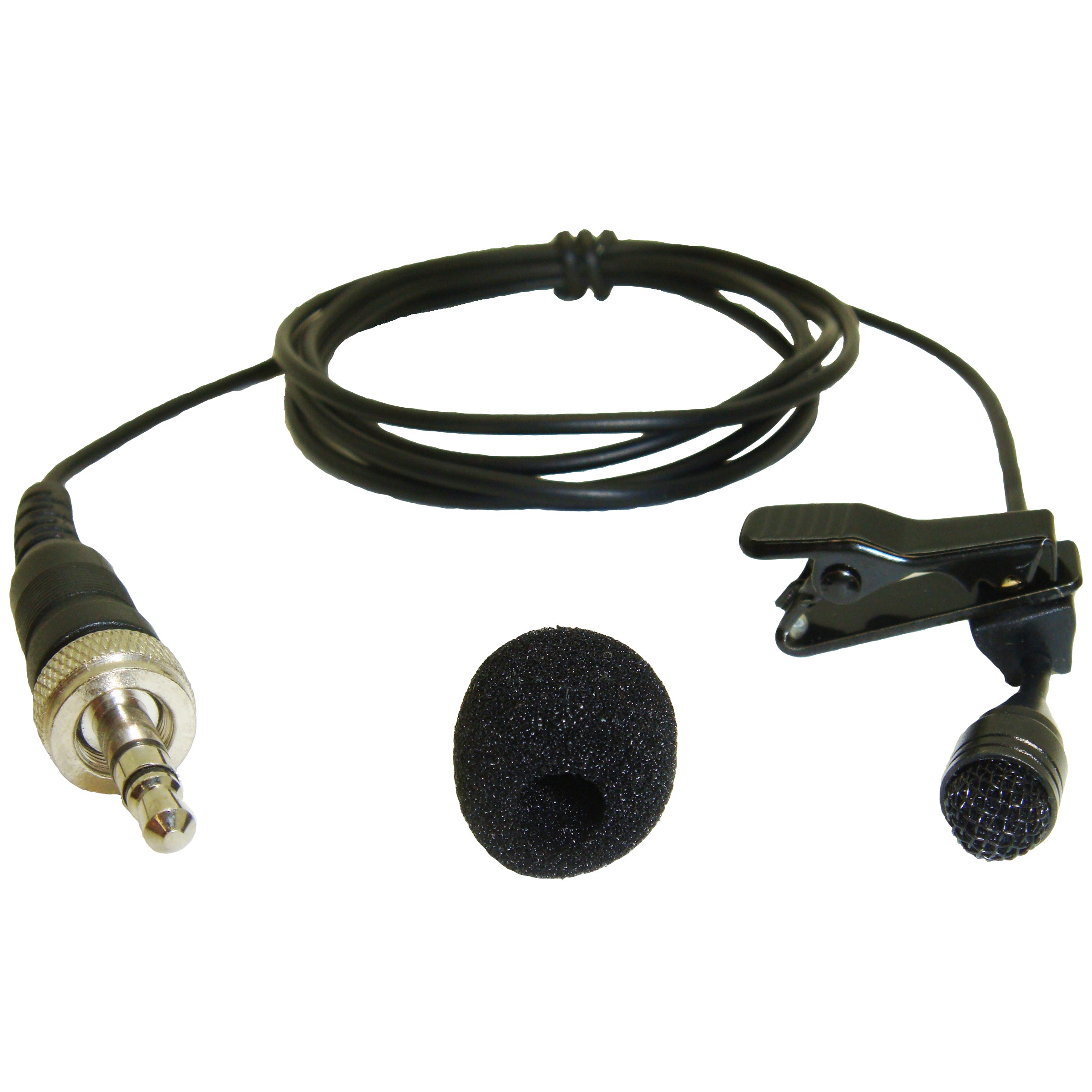 Lavaliere Microphones for Sennheiser Body Pack Transmitter with 3.5mm Locking Jack Plug Input