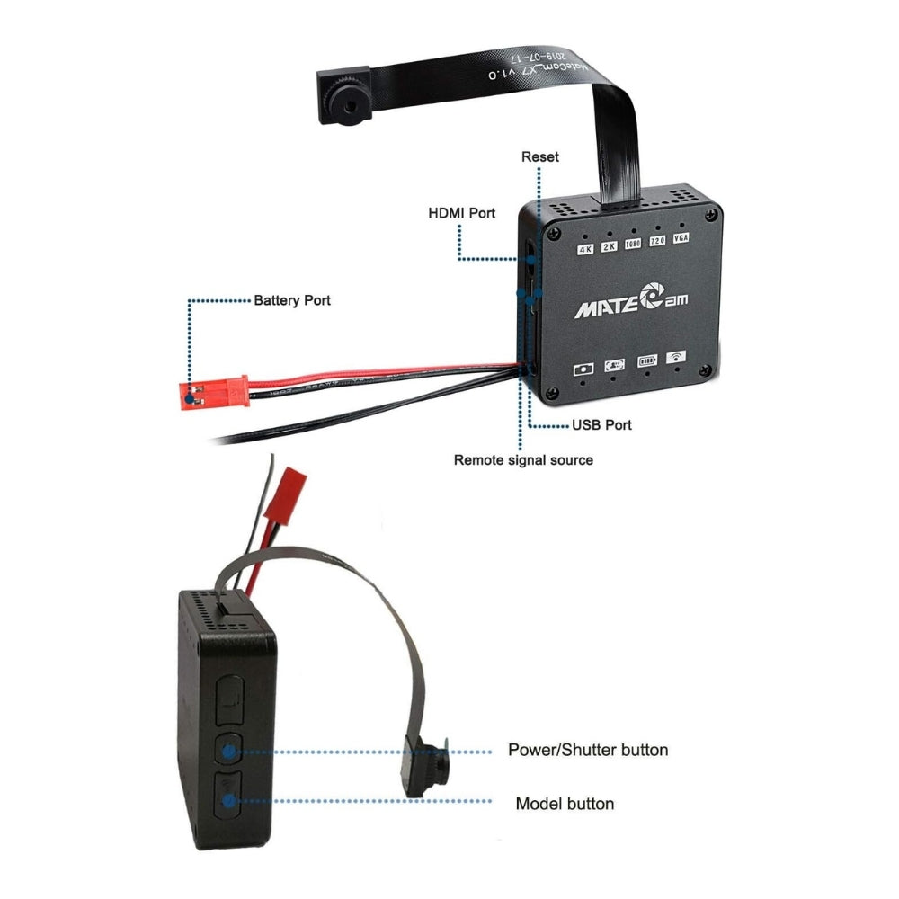 MateCam 4K UHD 13MP Camera Video Recorder P2P Wi-FI Module Motion Detection & Remote Control