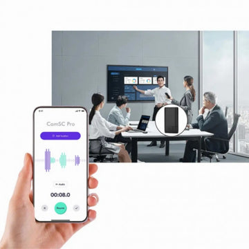 AR06 Wireless Wi-Fi Audio Recorder Sound Activated 9 Month Battery Unlimited Range Audio Listening Download