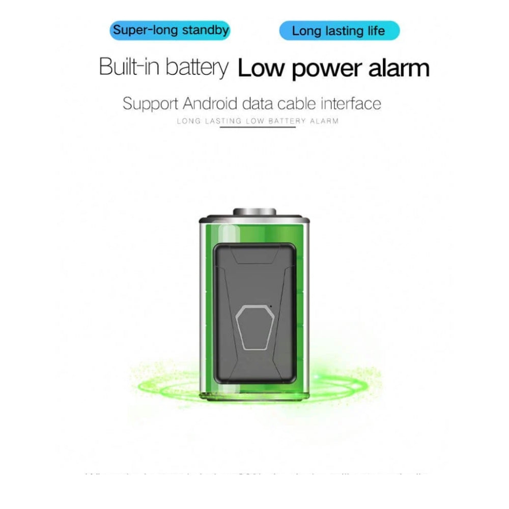 PG10 Mini Magnetic GPS Tracker Live Historical Track Audio Monitor 1 Month Battery Geo Fence Push Alerts