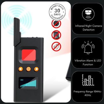 RFD-618 Signal Detector Anti-Spy Camera GPS Tracker Finder Infrared Scanner Signal Detection