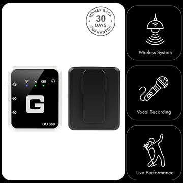 Go Pro II Wireless Microphone Transmitter System G-Mark for Interview Singing Instruments