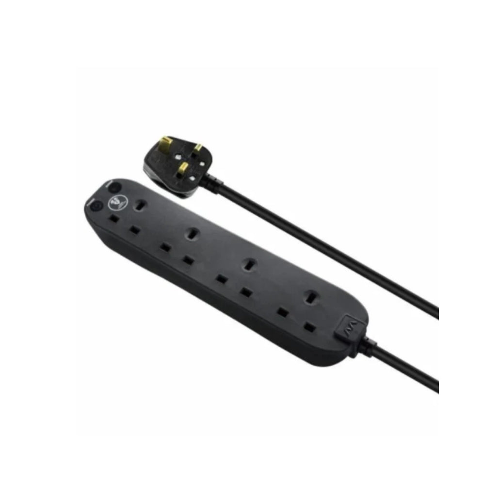 Wireless Wi-Fi Audio Spy Bug Sound Activated Recorder in Electric Extension Lead Wall Socket