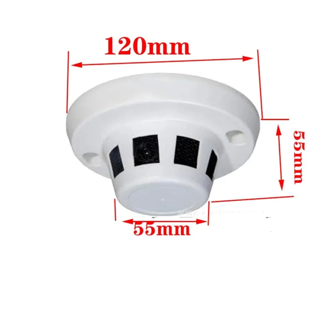 Wireless 4G Camera in Smoke Alarm 5MP 4K UHD Video Recorder Live View on CamHi Pro App