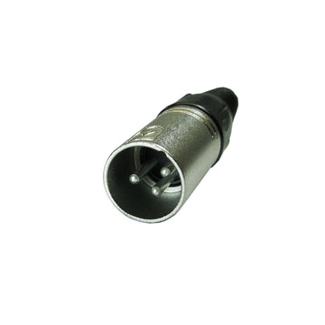 Low Cost Replacement 3 Pin XLR Male Plug Connector For Microphones & Cables on Amplifiers & Mixers