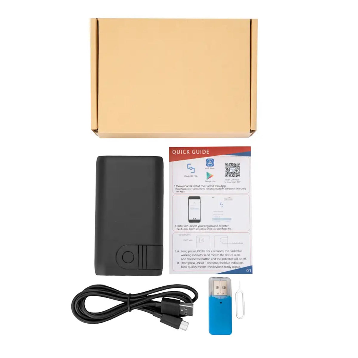 AR06 Wireless Wi-Fi Audio Recorder Sound Activated 9 Month Battery Unlimited Range Download