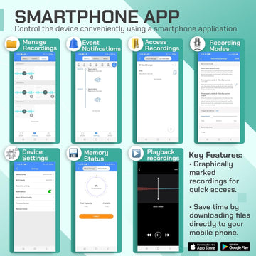 Wireless Wi-Fi Audio Spy Bug Sound Activated Recorder in AC Mains Extension Lead Unlimited Range Live Stream Download Push Notification