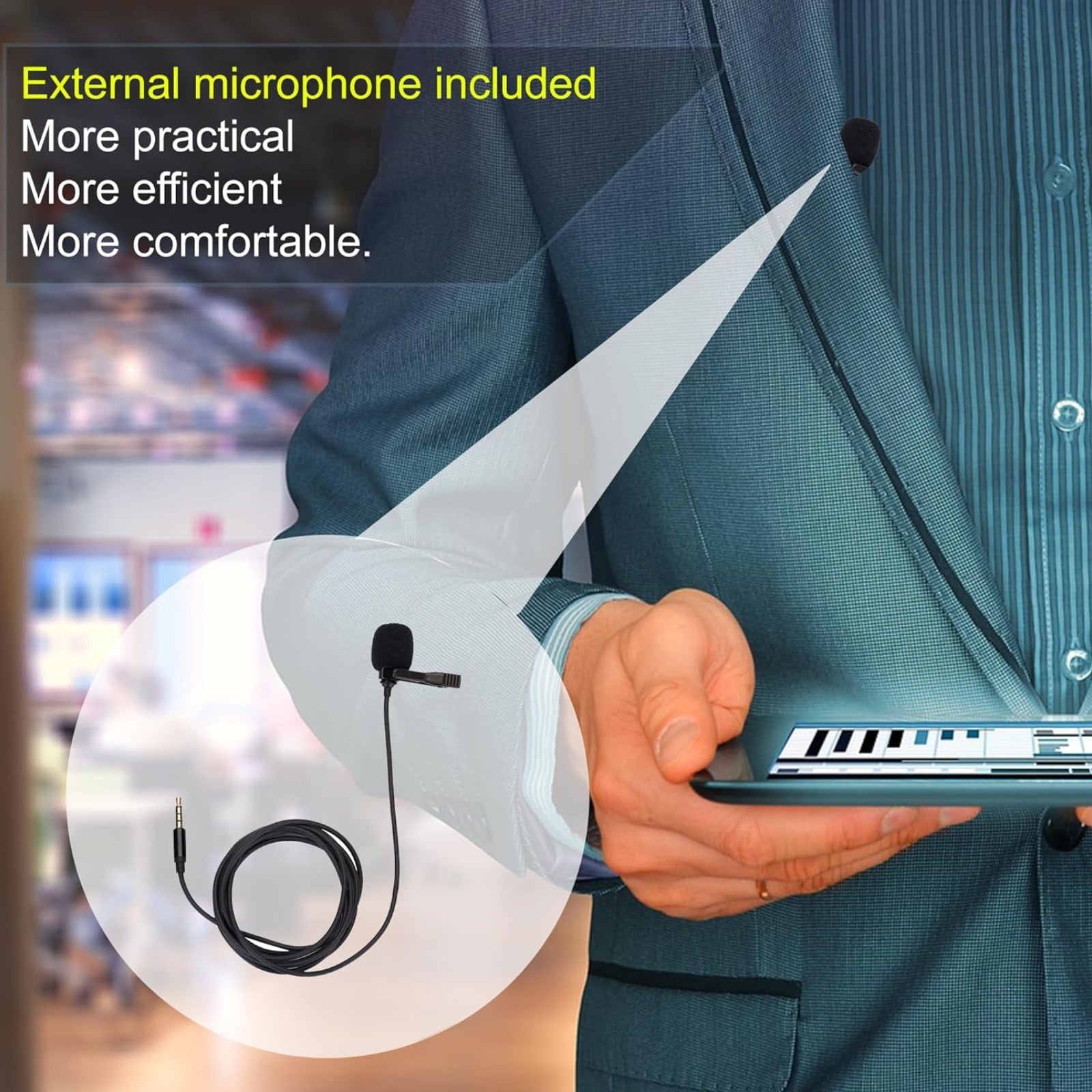 AR02 Wi-Fi Worldwide Live Streaming Audio Recorder Sound Activated Push Notification