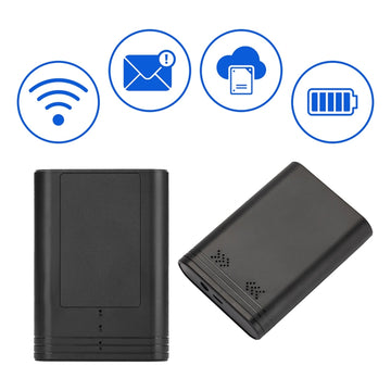 AR08 Wireless Wi-Fi Audio Recorder Sound Activated 12 Month Battery Unlimited Range Audio Listening Download Recordings