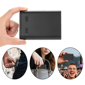 AR08 Wireless Wi-Fi Audio Recorder Sound Activated 12 Month Battery Unlimited Range Audio Listening Download Recordings