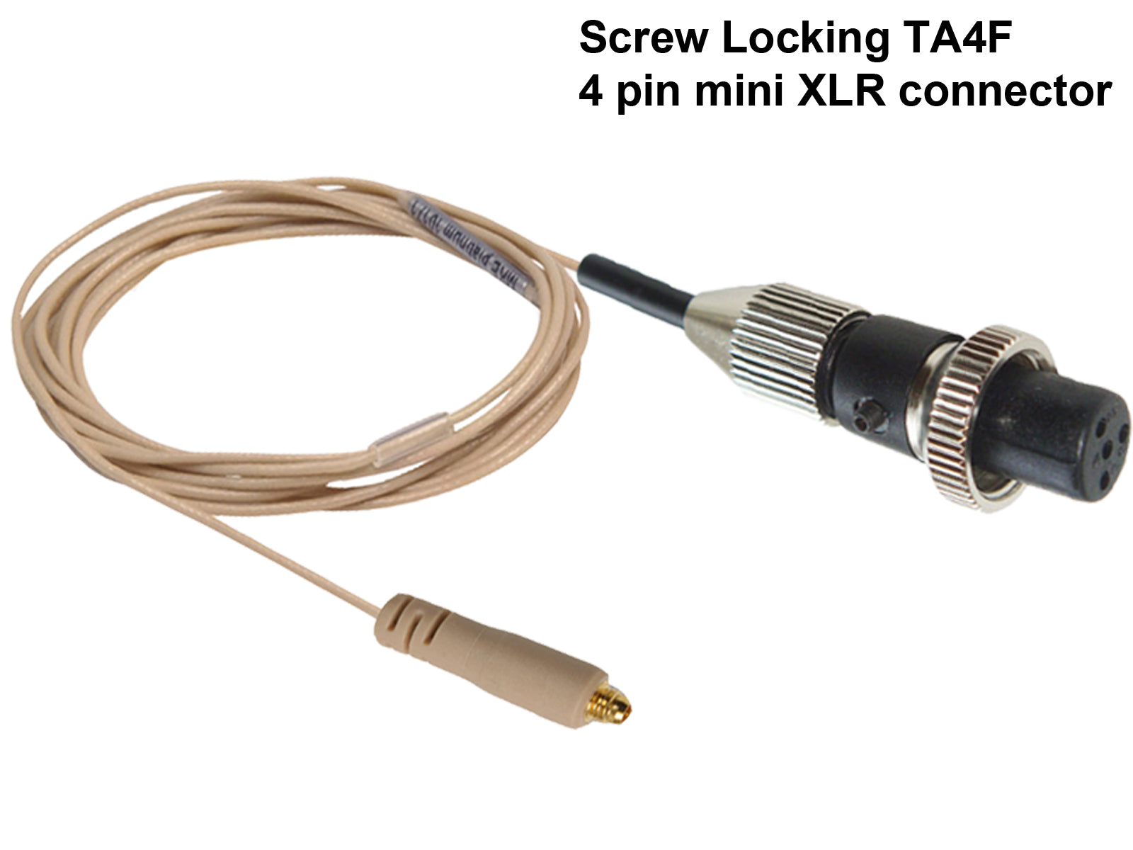 Replacement Detachable Cables for Micronic BPE Ear Hook Microphone to Fit all Body-Pack Transmitters