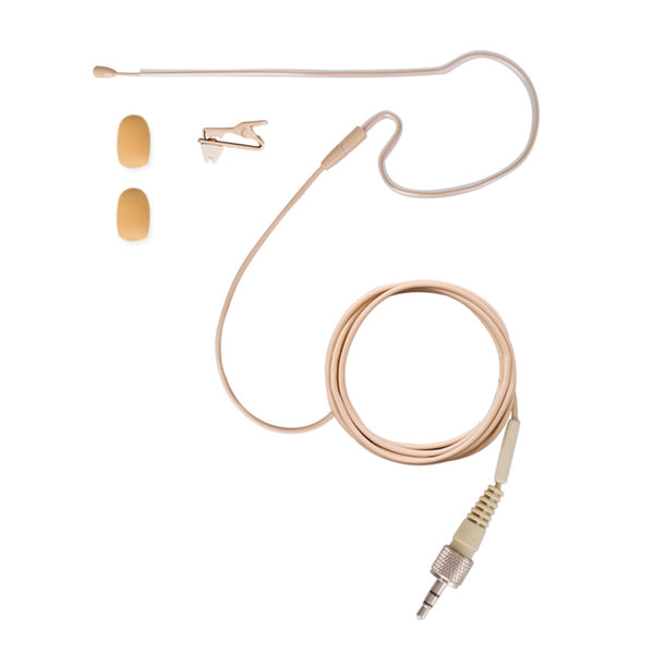 Single Earset Ear-Hook Microphone for Sennheiser Body Pack Transmitter 3.5mm Jack Lemo 3 pin
