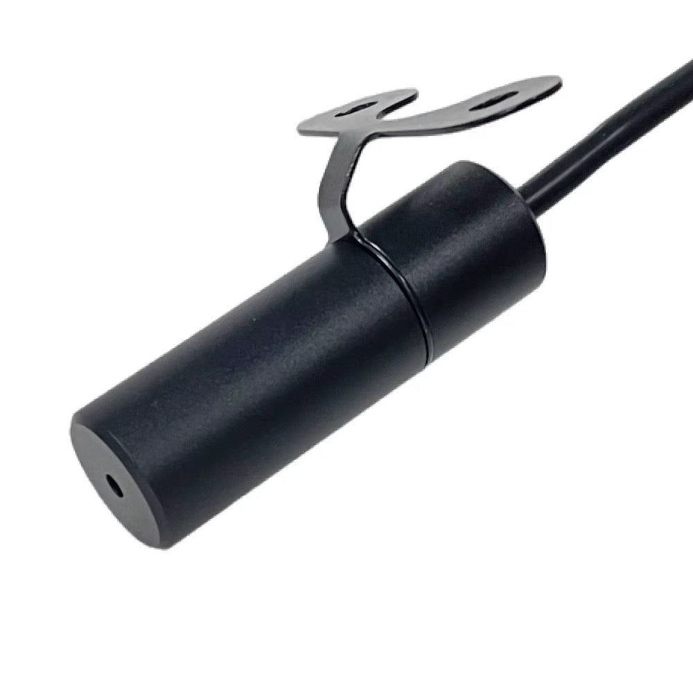 Waterproof Outdoor CCTV Microphone for IP Camera 3.5mm Jack Plug Input IP66 Rated Solid Metal Housing & Bracket