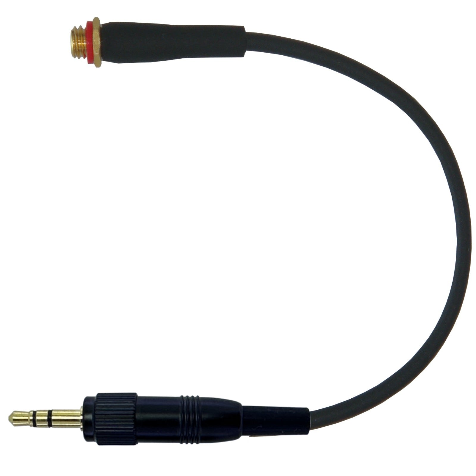 Microphone Adapter Convert Lavalier Ear-hook Headworn Mic to Sennheiser 3.5mm Jack Body Pack Transmitter