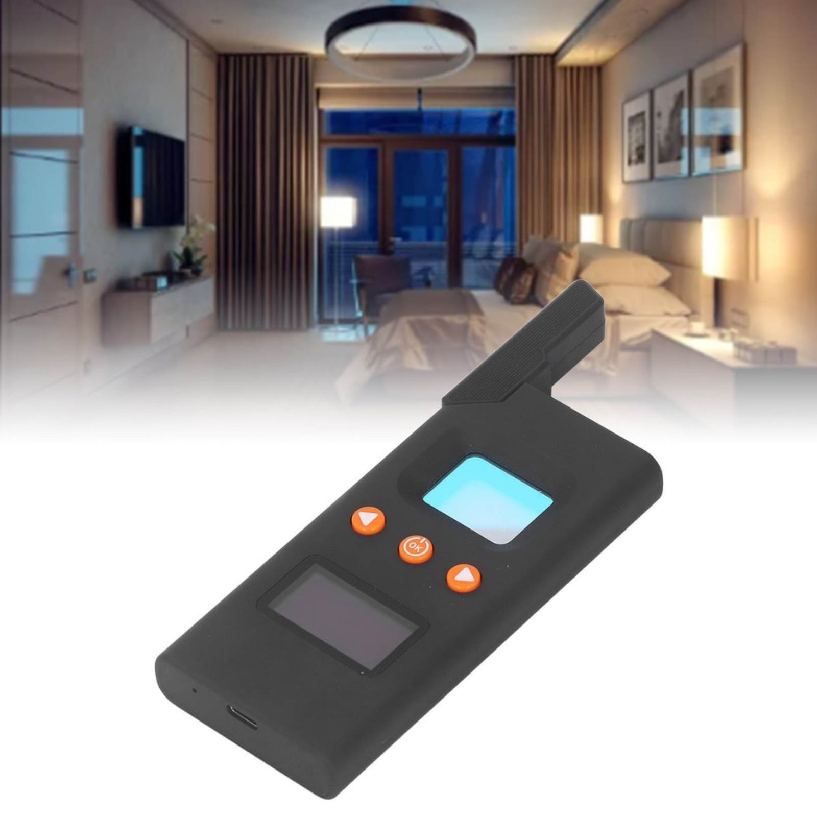 RFD-618 Signal Detector Anti-Spy Camera GPS Tracker Finder Infrared Scanner Signal Detection