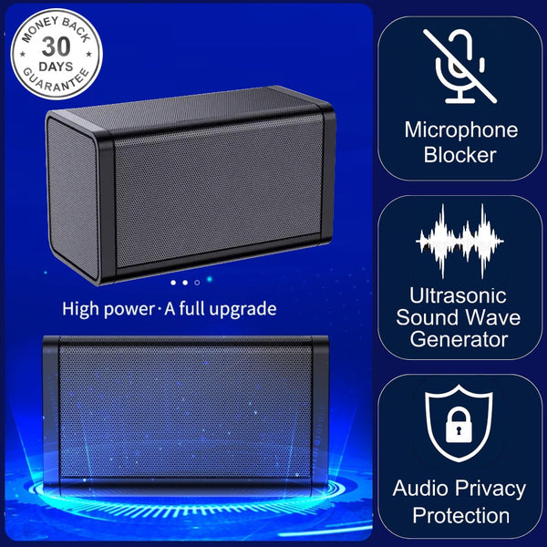 F-11 Anti Recording Ultrasonic Acoustic Sound Wave Generator Stop Microphone Recorder Smartphone Listening Device