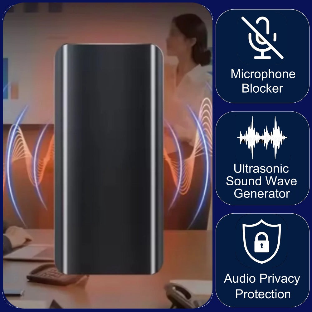 F-50 Anti Recording Microphone Interference Audio Bugs, Voice Recorder, Phone Recording Stop Working