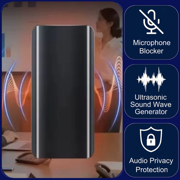 F-50 Anti Recording Microphone Interference Audio Bugs, Voice Recorder, Phone Recording Stop Working