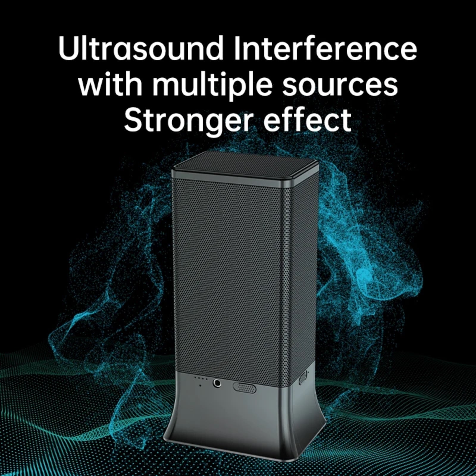 F-12 Anti Recording Microphone Monitoring Eavesdropping Ultrasonic Sound Wave Generator Prevention Guard