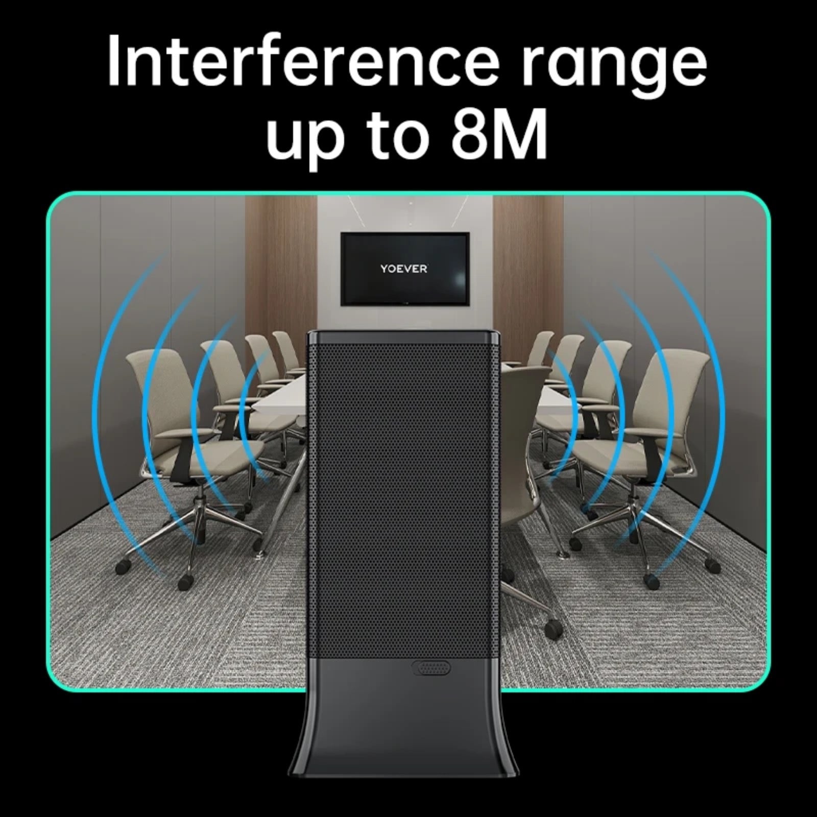 F-12 Anti Recording Microphone Monitoring Eavesdropping Ultrasonic Sound Wave Generator Prevention Guard