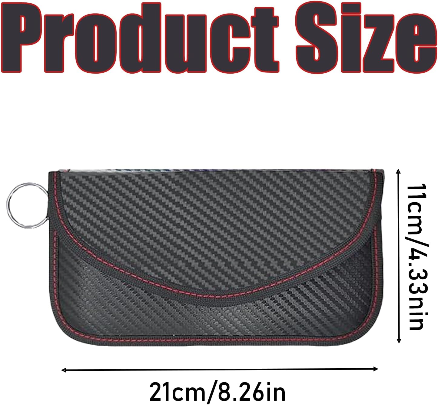 Micronic Faraday Pouch RFID Signal Blocker For Car Keys Smart Phone Anti Theft