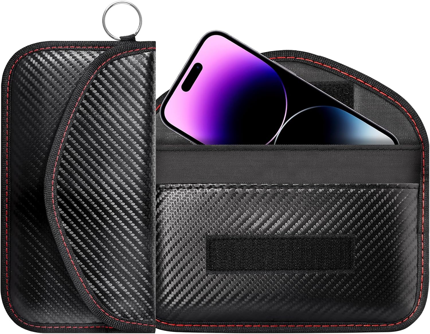 Micronic Faraday Pouch RFID Signal Blocker For Car Keys Smart Phone Anti Theft