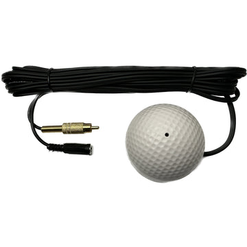 Waterproof CCTV Audio Microphone Cable Premium Quality Sound RCA Phono Output 2.1mm DC Input