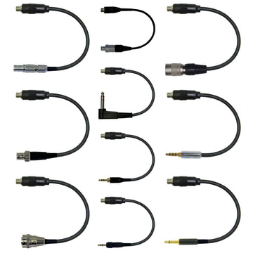 Sennheiser 3.5mm Jack Microphone Adapter to Convert Lavalier Ear-hook Headworn Body Pack Transmitter Mic