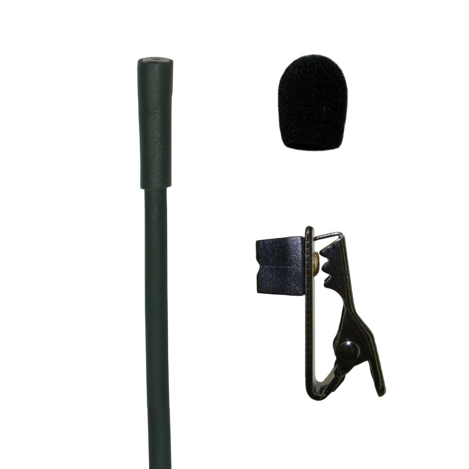 Lavaliere Microphone for Audio Technica ATW Wireless Body-pack Transmitter 4 Pin Hirose (CW)