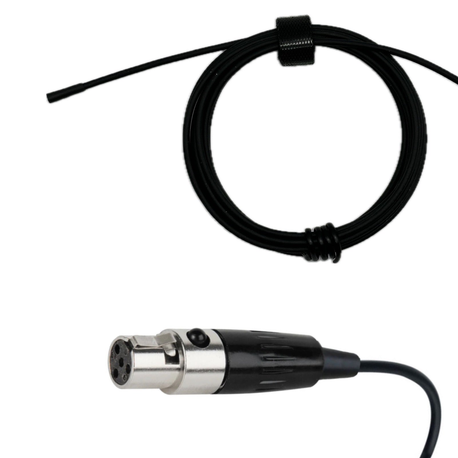 Lavaliere Microphone with 4 Pin Mini XLR Female (TA4F) Connector for Shure Body Pack Transmitters