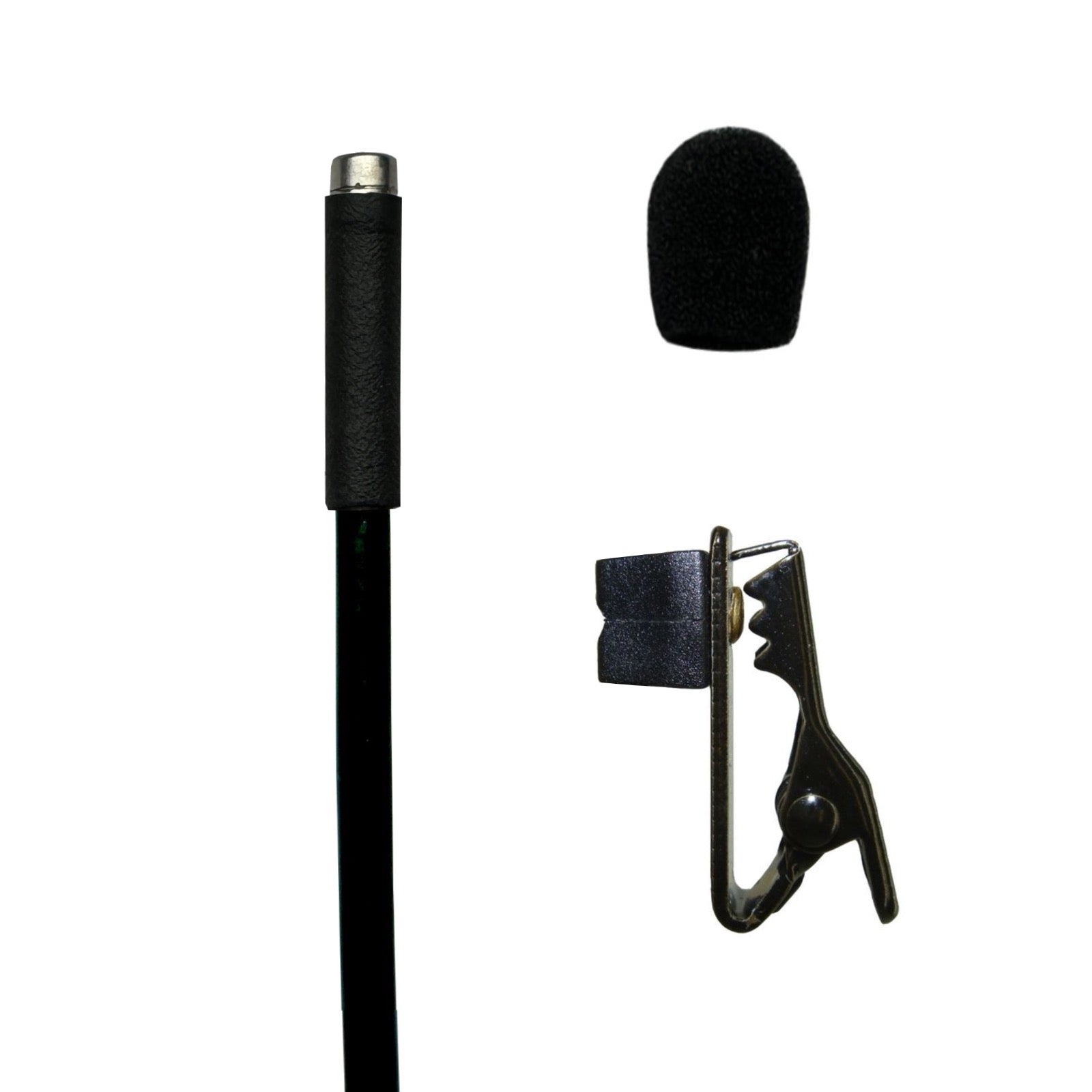 Lavaliere Microphone for Audio Technica ATW Wireless Body-pack Transmitter 4 Pin Hirose (CW)