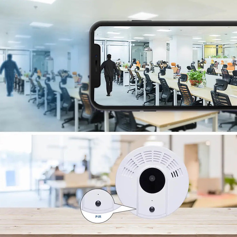 2 Year Battery Camera Ceiling Mount Wireless Wi-Fi 2MP Night Vision 1080p HD Video Recorder