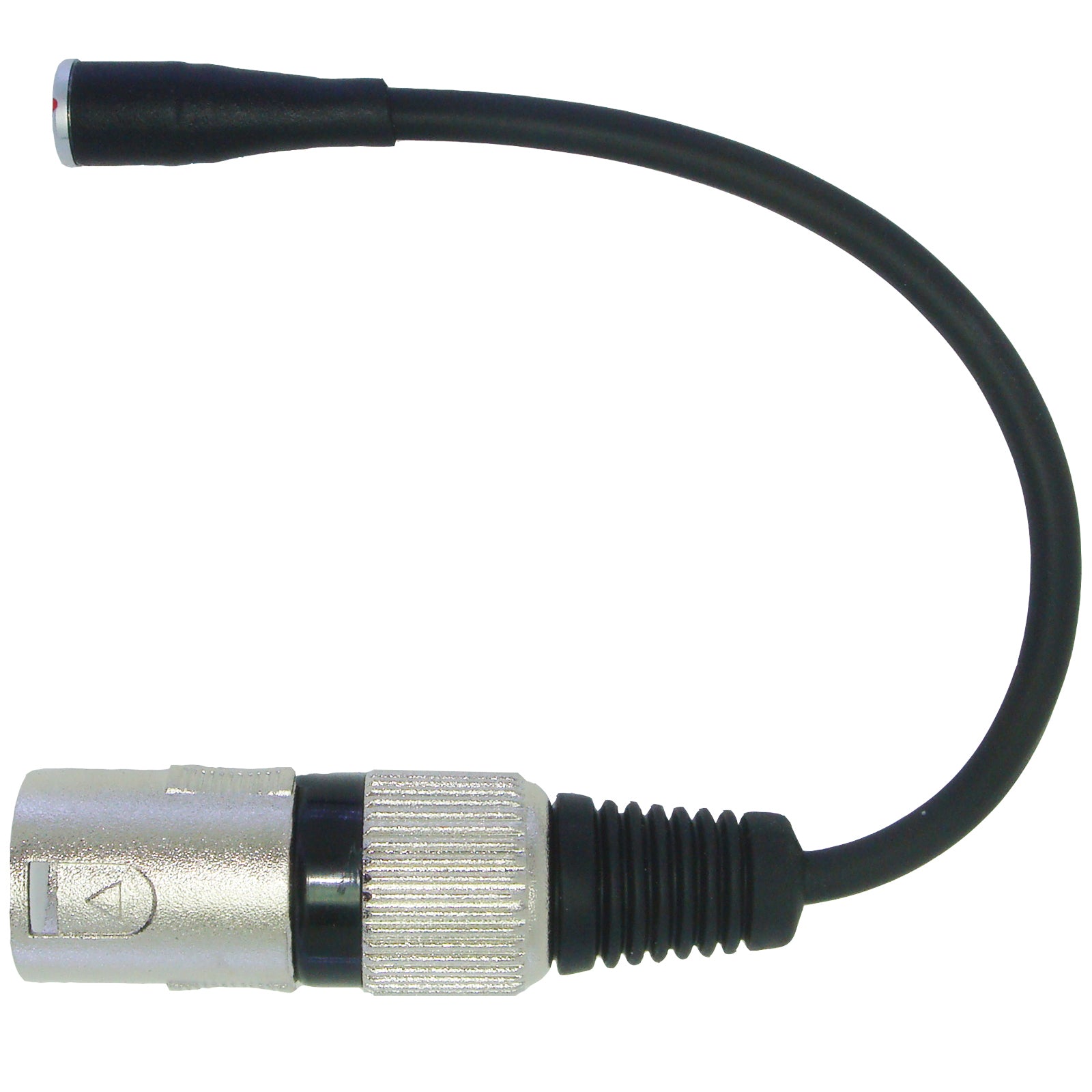Microphone Adapter for Trantec or Beyerdynamic Lemo 4 Pin to Convert Lavaliere Ear-Hook to Different Body Pack Transmitter