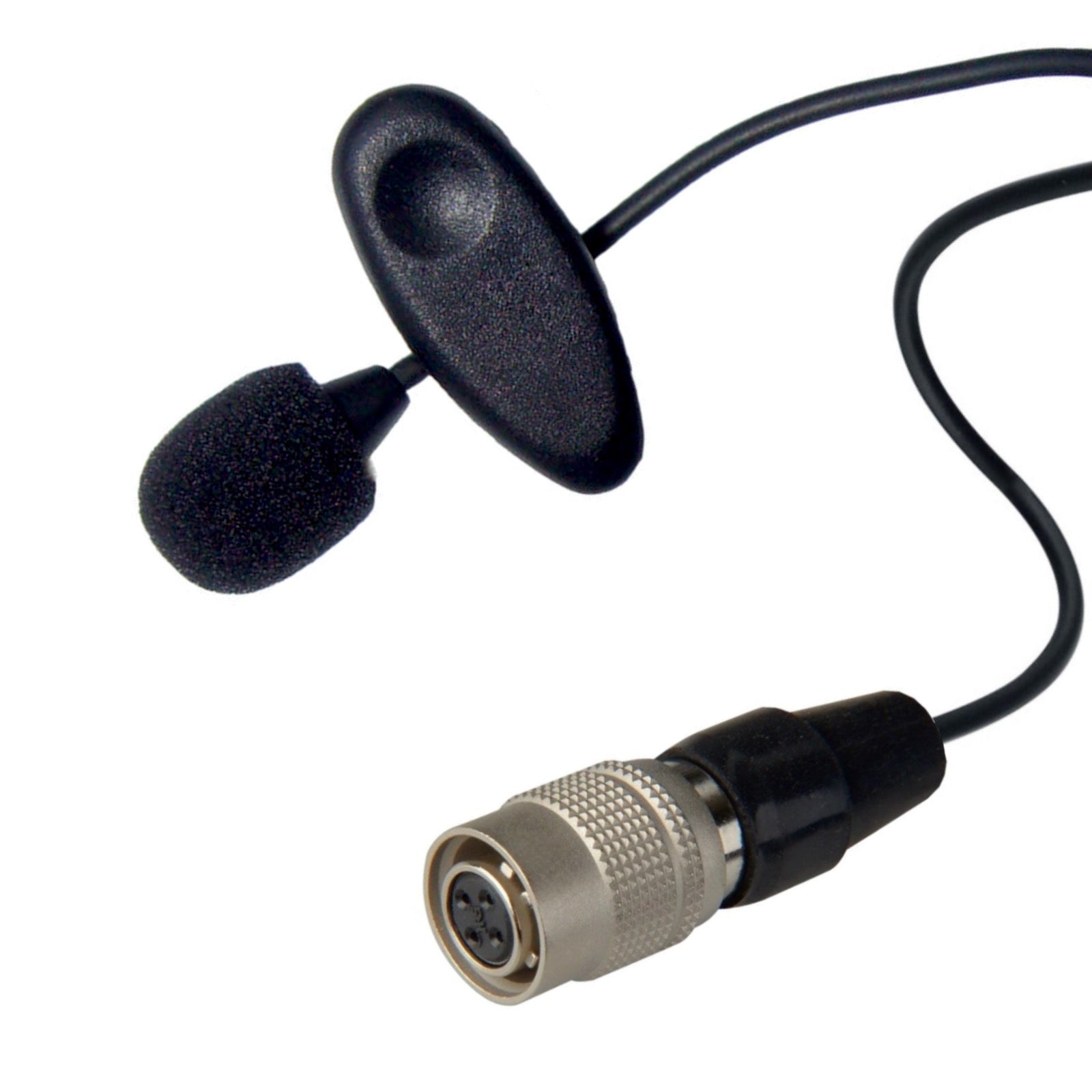 Lavaliere Microphone for Audio Technica ATW Wireless Body-pack Transmitter 4 Pin Hirose (CW)