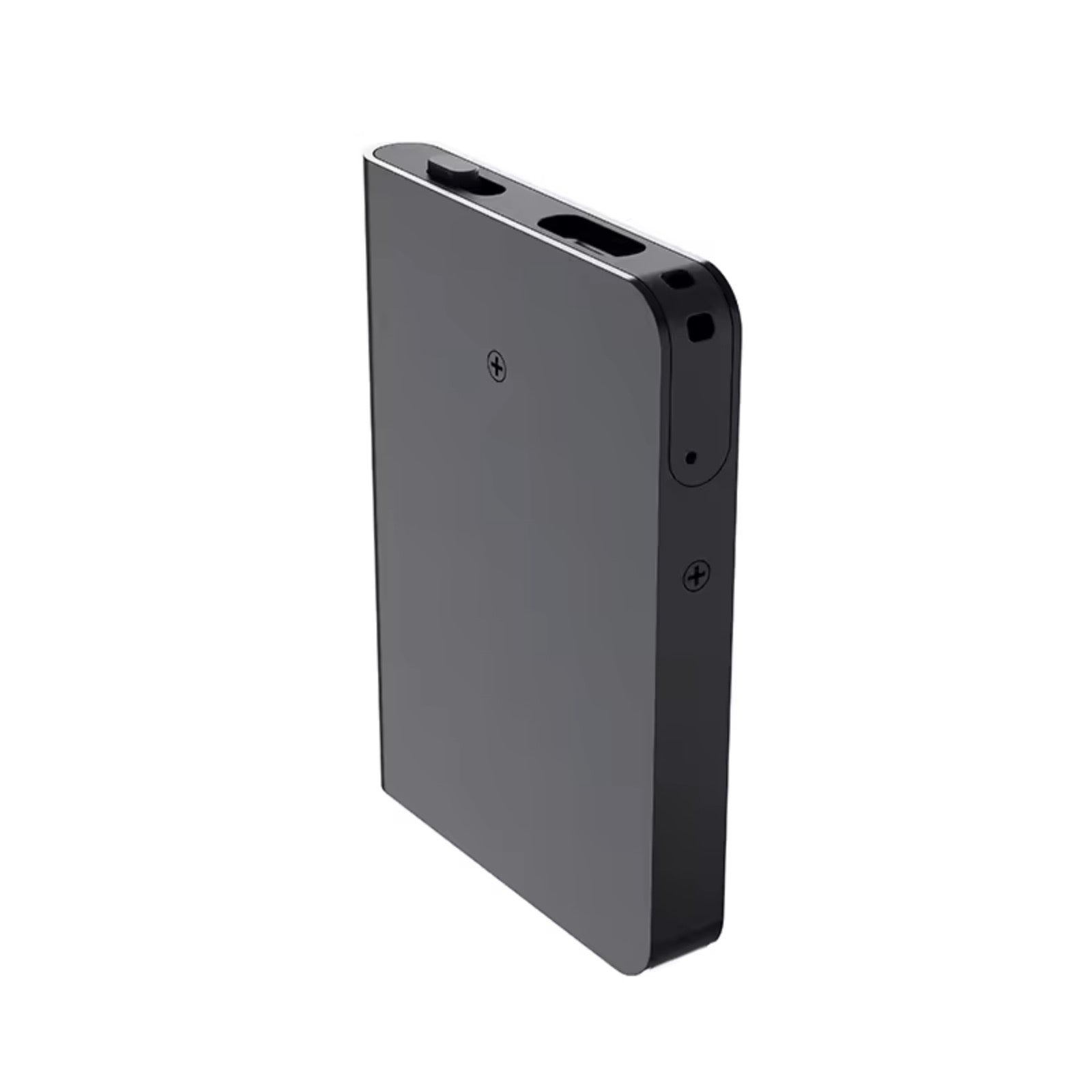 Q61 Tiny Bluetooth Voice Recorder Operate on App HD Noise Reduction Metal Body Housing