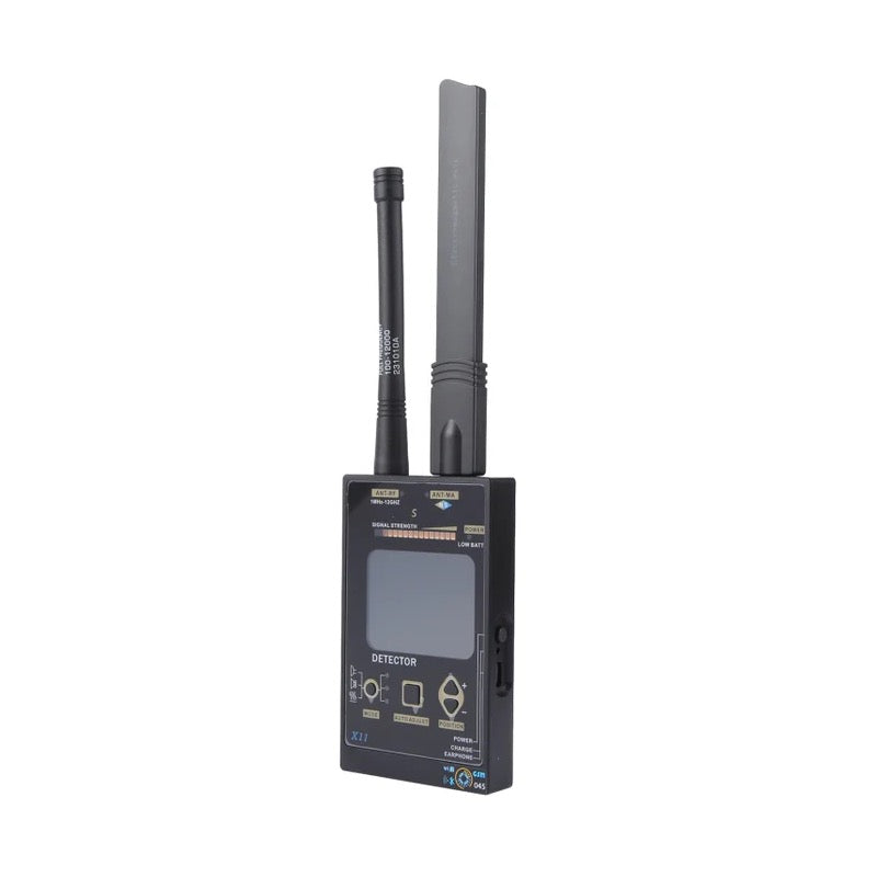 X11A Spy Bug Detector Advanced Upgrade 12,000 mHz TSCM GSM Bug GPS Tracker WIFI Camera Bluetooth Sweep